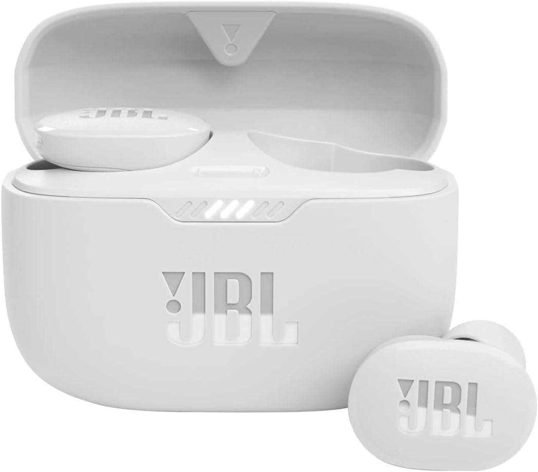 Image of JBL Wireless Noise Cancelling Earbuds White - Certified Refurbished