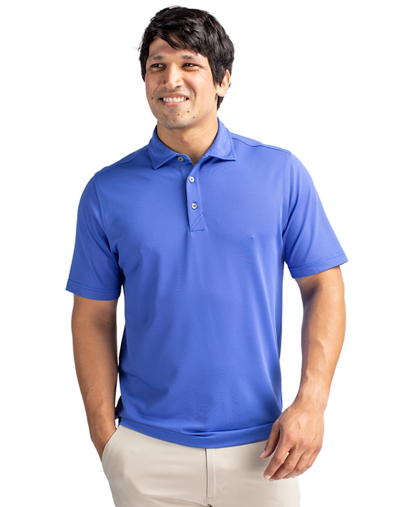 Image of Cutter & Buck Virtue Eco Pique Recycled Mens Big and Tall Polo