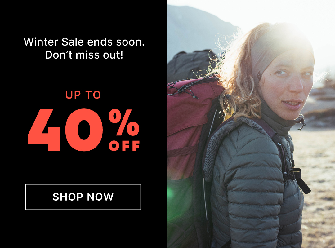 Winter Sale ends soon - Up to 40% off. Don't miss out!