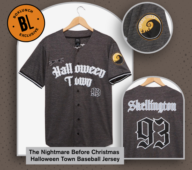 The Nightmare Before Christmas Halloween Town Baseball Jersey