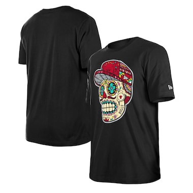  New Era Black  Sugar Skull T-Shirt