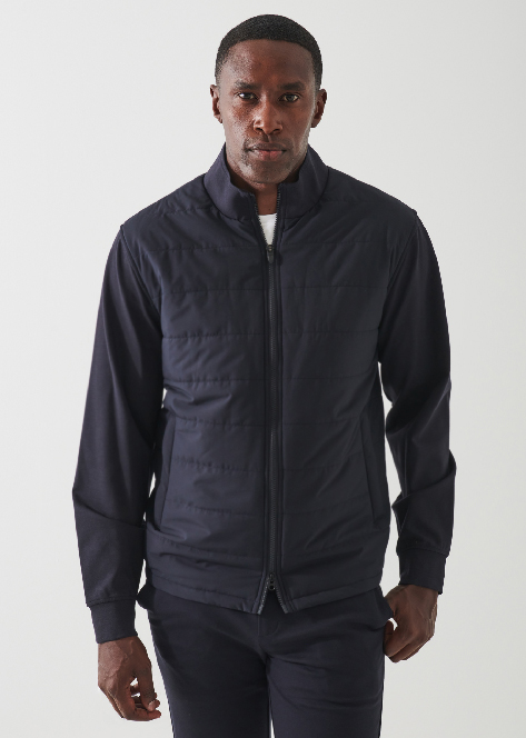 ACTIVE QUILTED BOMBER JACKET