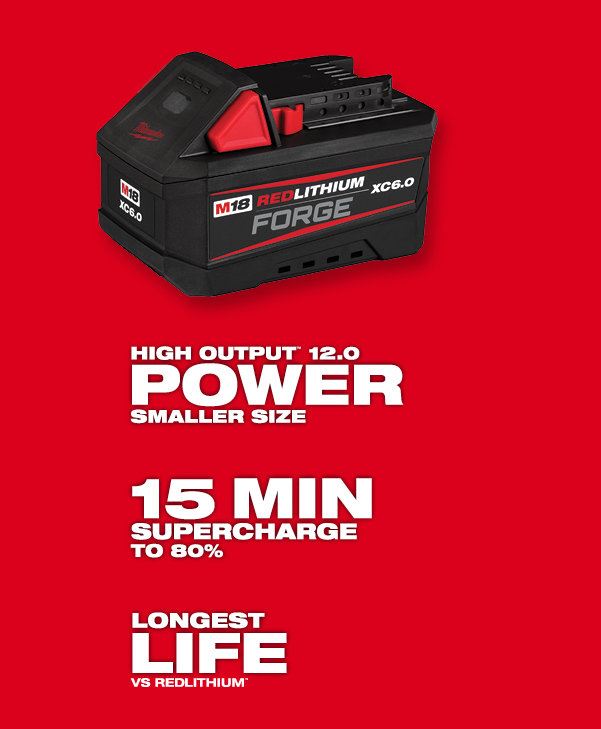 M18™ REDLITHIUM™ FORGE™ XC6.0 Battery Pack