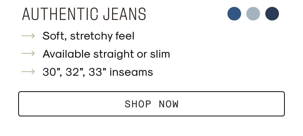 new authentic stretch denim