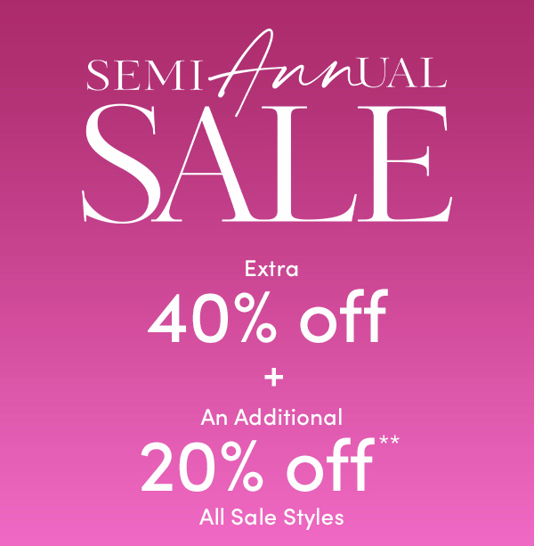 Semi Annual Sale