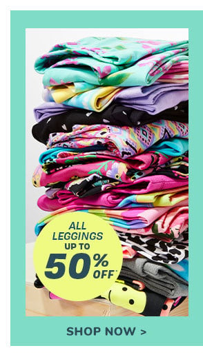 Up to 50% Off All Leggings