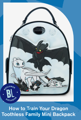 How to Train Your Dragon Toothless Family Mini Backpack