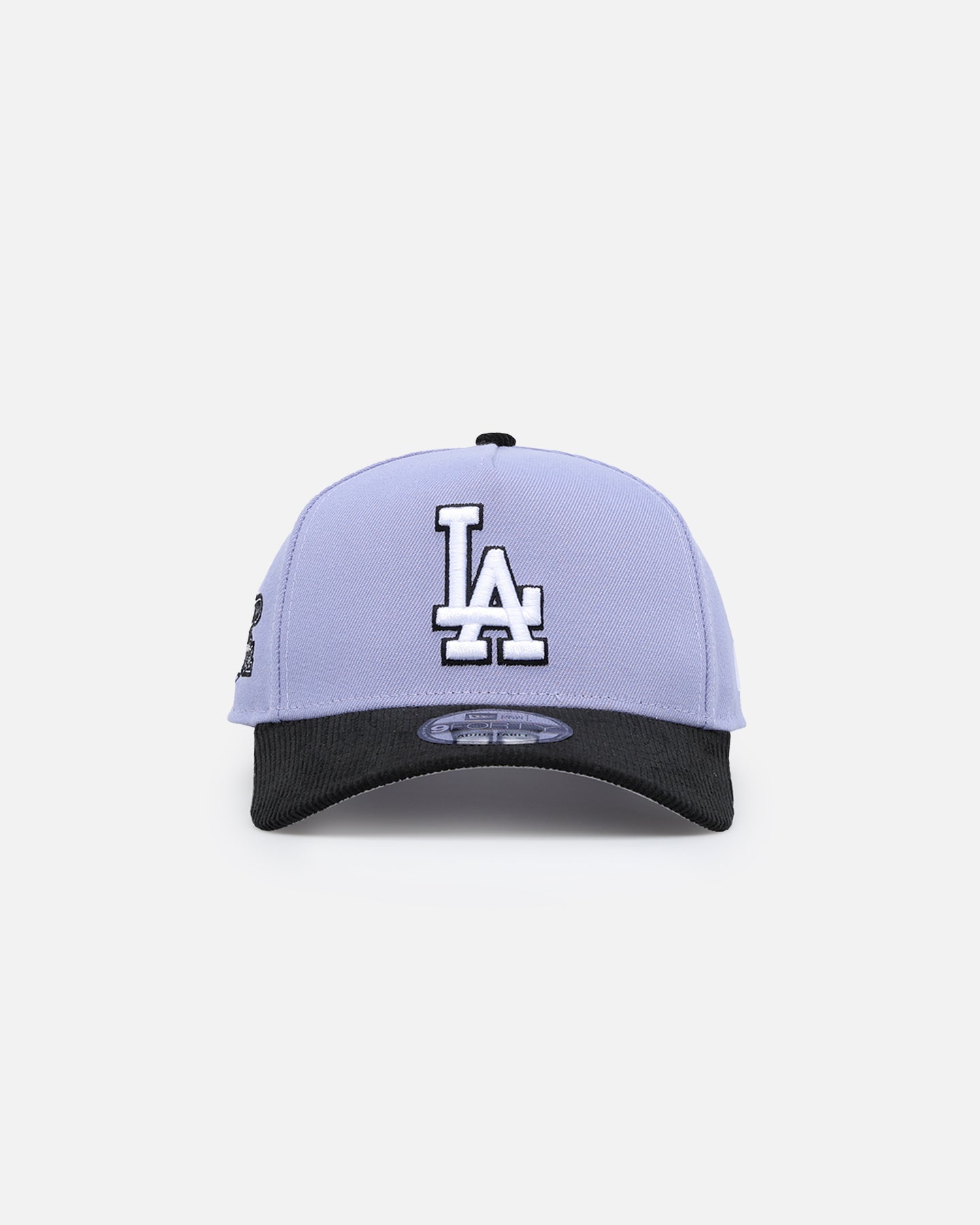 Image of New Era Los Angeles Dodgers 9FORTY A-Frame Snapback Lavender/Black