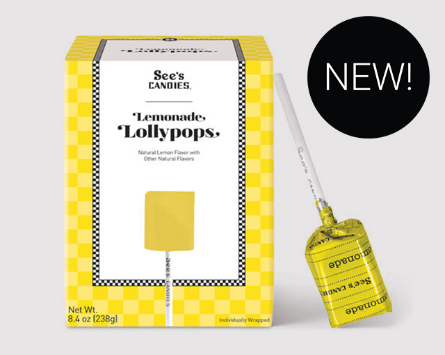 New! Lemonade Lollypops