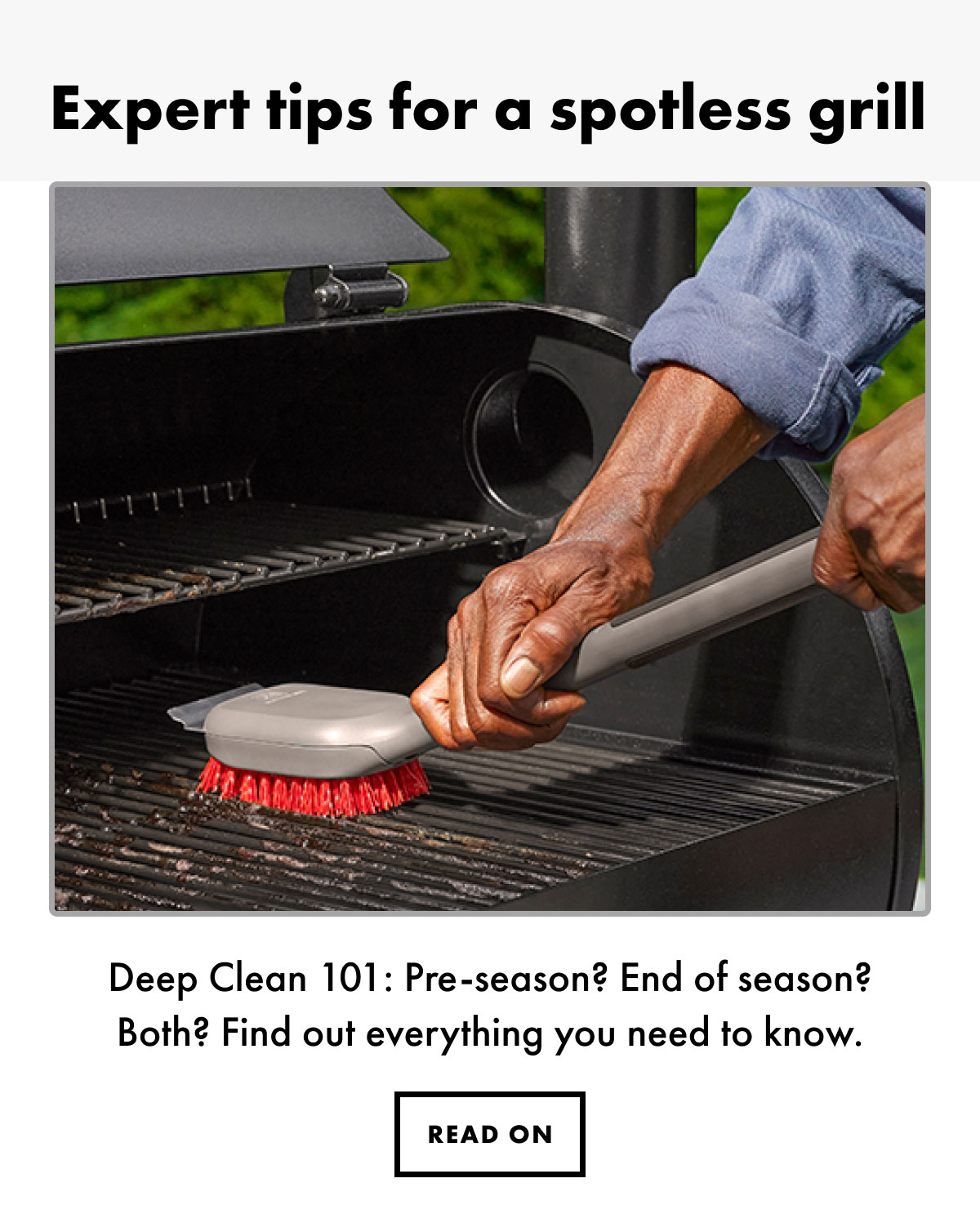 Expert tips for a spotless grill | Read On