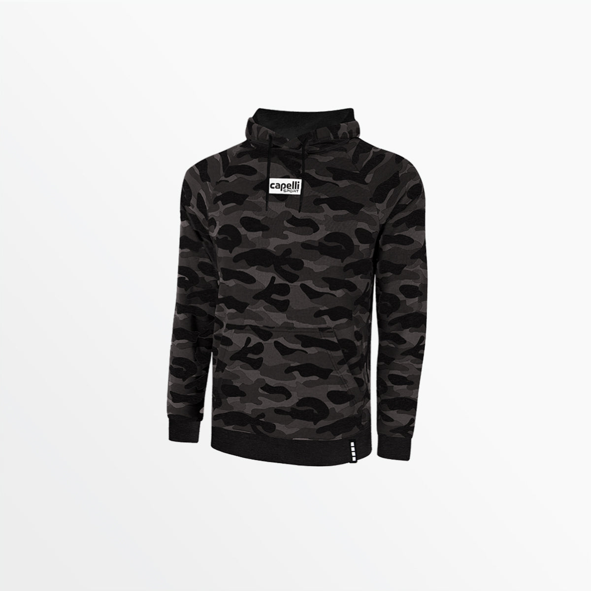 Image of MEN'S FRENCH TERRY CAMO PRINT PULLOVER HOODIE