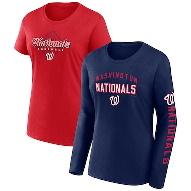  Fanatics Branded Navy/Red  T-Shirt Combo Pack