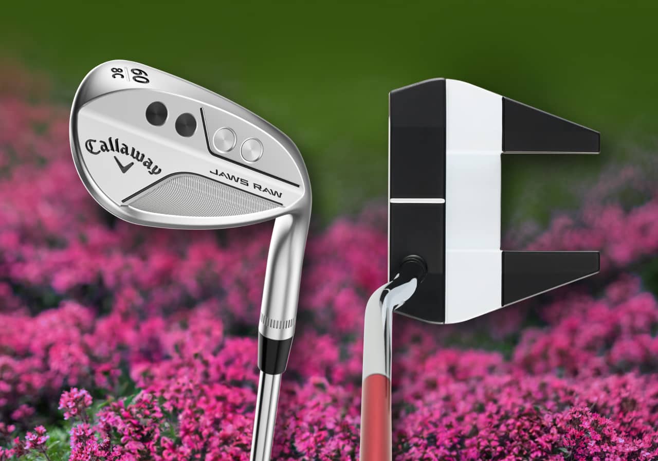 wedge and putter