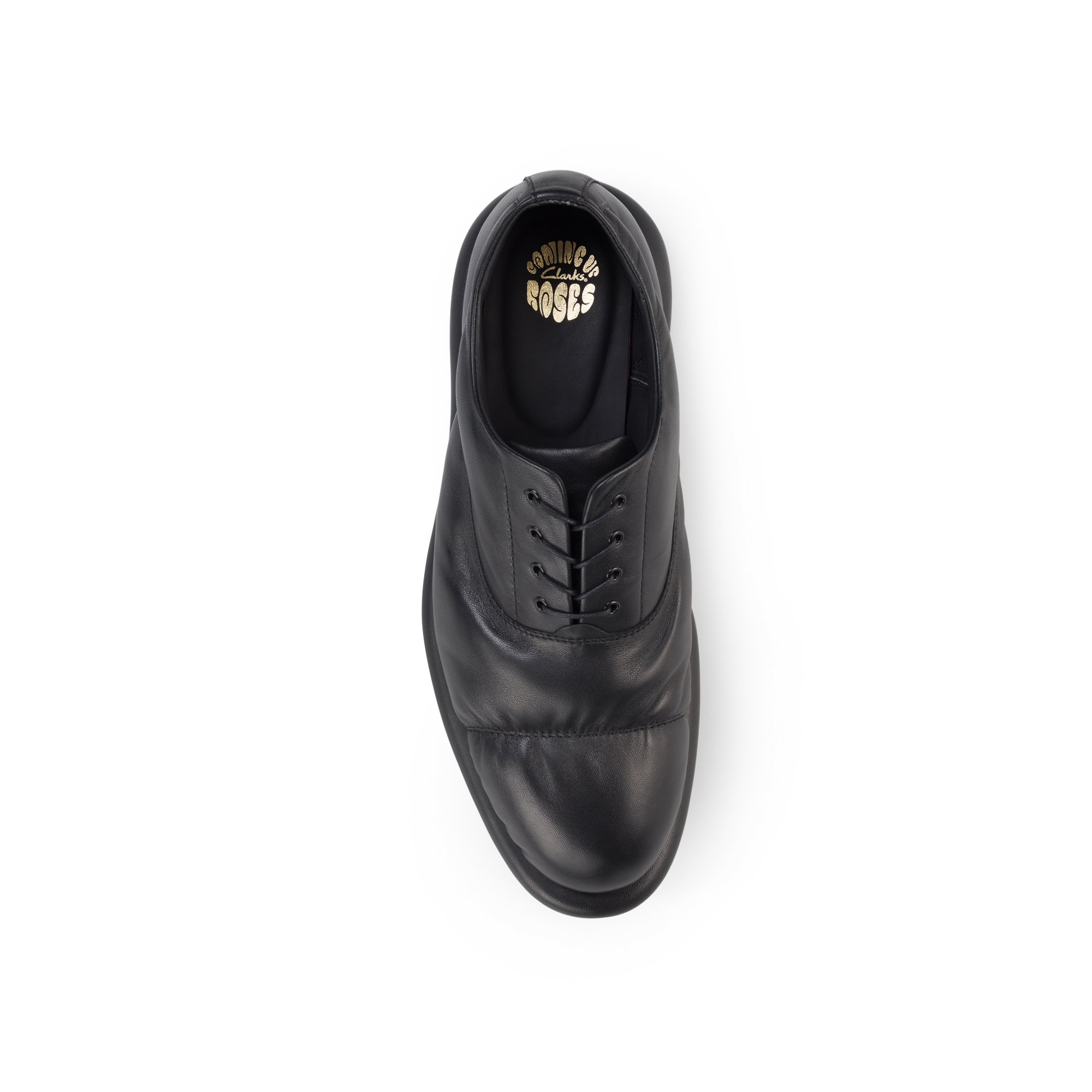 Martine Rose Mens Oxford 1 Black Leather