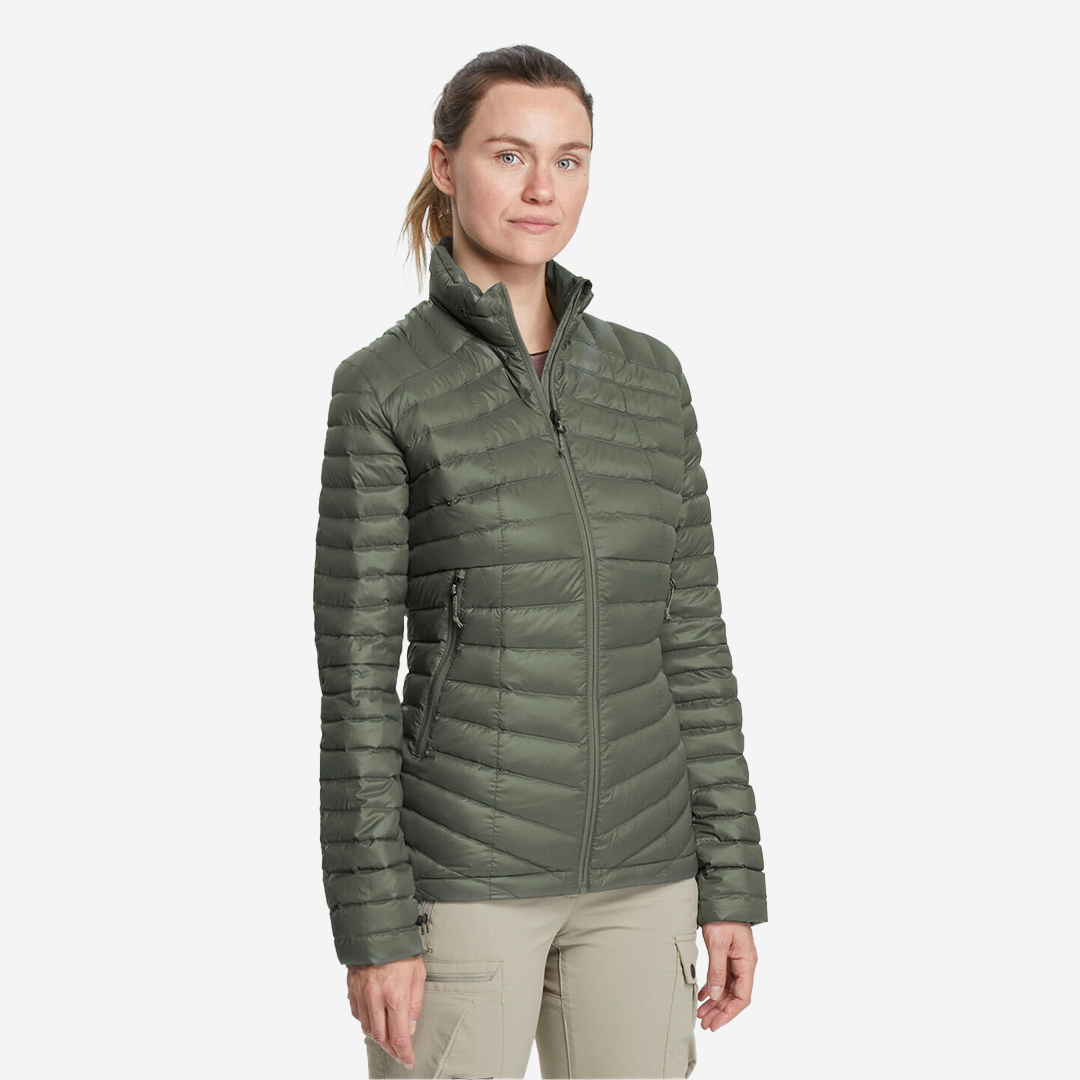 Forclaz Women's mountain Backpacking down jacket - MT100 23°F