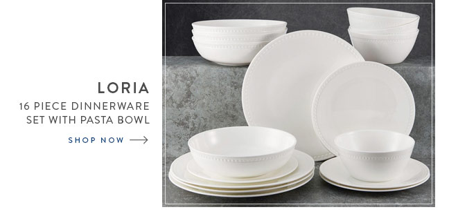 Shop Loria 16 Piece Dinnerware Set