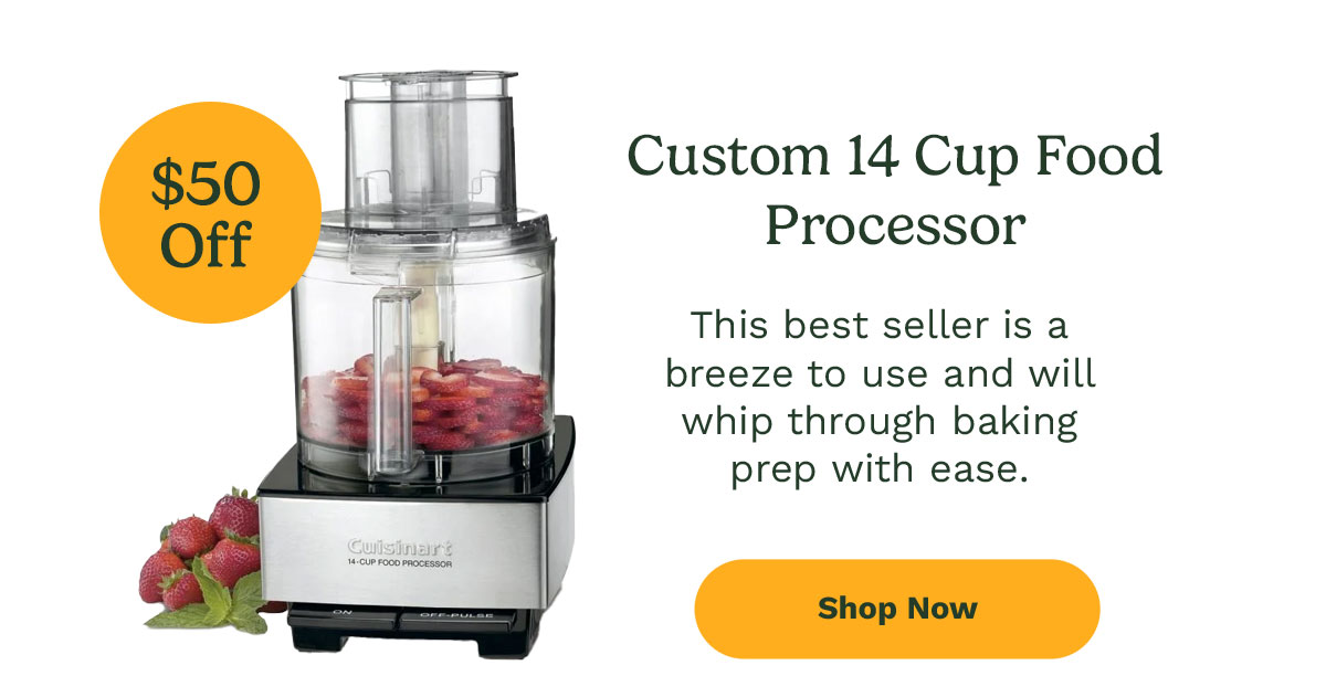 Custom 14 Cup Food Processor - $50 off