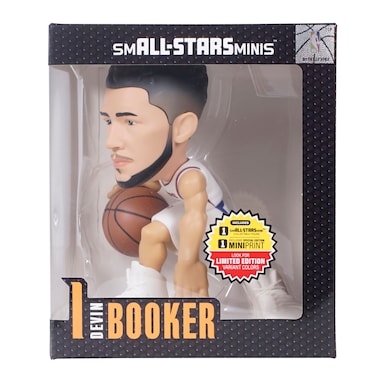 Devin Booker  smALL-STARS Minis 6" Vinyl Figurine - Look for Limited Edition Uncommon, Rare, and Ultra Rare Solid Team Color Variants