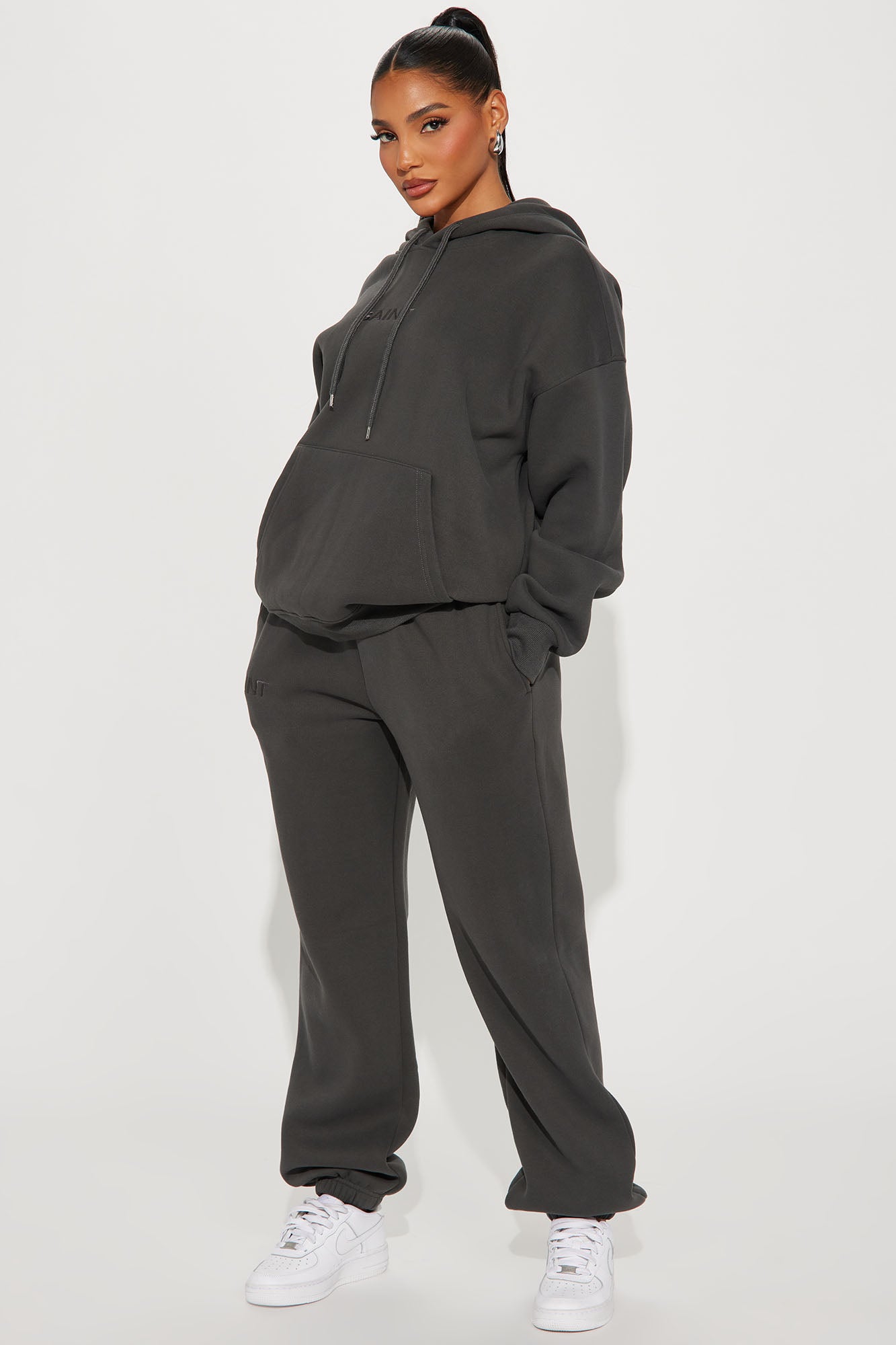 Image of Saint Sweatpant Set - Charcoal