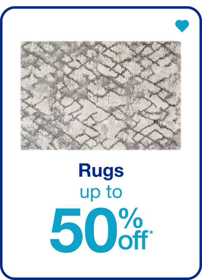 Rugs Up to 50% Off â€” Shop Now!