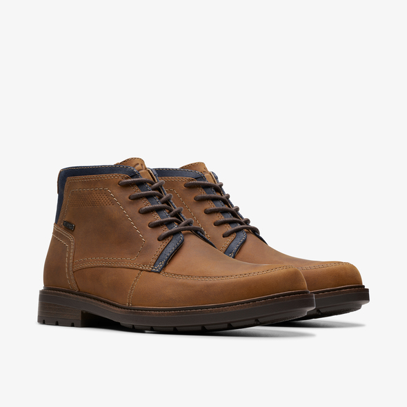 Unshire Hi Waterproof Tan Leather