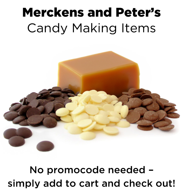 Special Price on Merckens and Peter's Candy Making Items