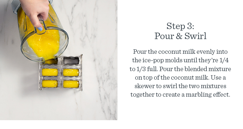 Step 3: Pour and Swirl