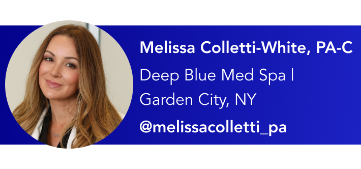 Melissa Colletti-White at Deep Blue Med Spa