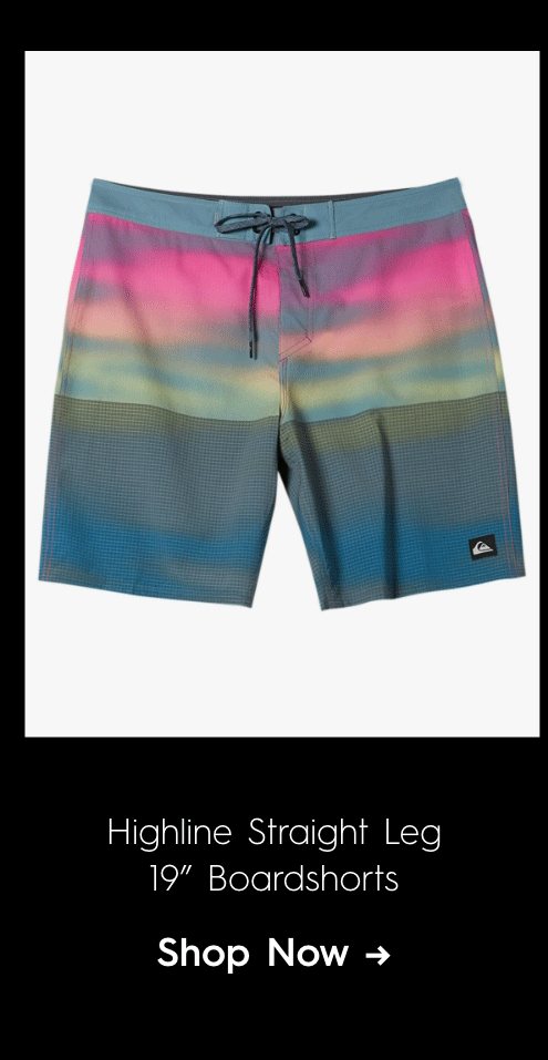 Highline Straight Leg 19in Boardshorts