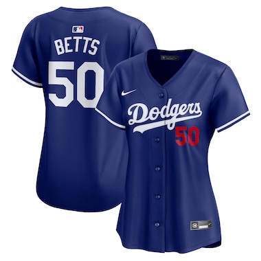  Nike Mookie Betts Royal  Alternate Limited Player Jersey