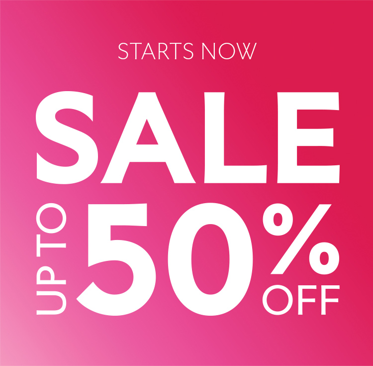 Up to 50% off sale