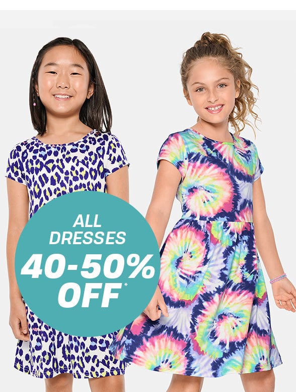 40-50% off All Dresses