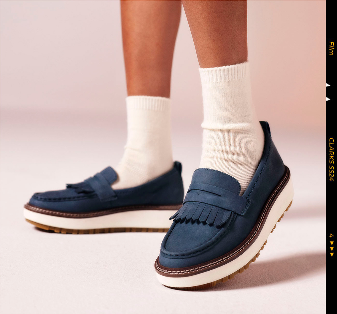 Orianna Loafer Navy Nubuck