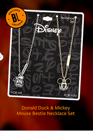 Donald Duck and Mickey Mouse Bestie Necklace Set