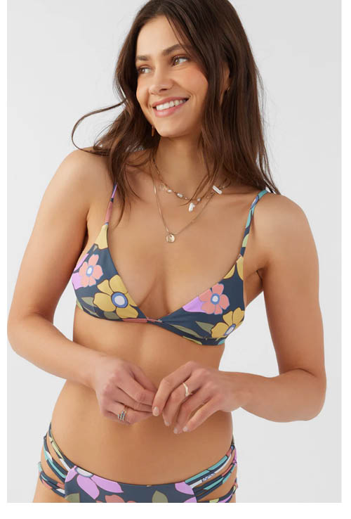 LAYLA FLORAL SEASIDE TRIANGLE TOP