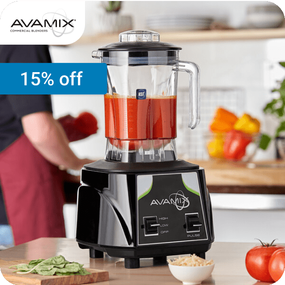 15% off Avamix Commercial Blenders