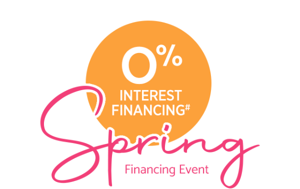 Spring Financing Event!