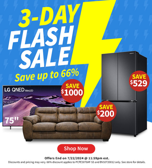 3-Day Flash Sale Save Up to 66% Off. Shop now