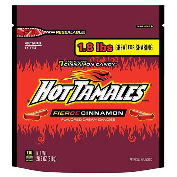 161107 - Hot Tamales Candy: 28.8-Ounce Bag