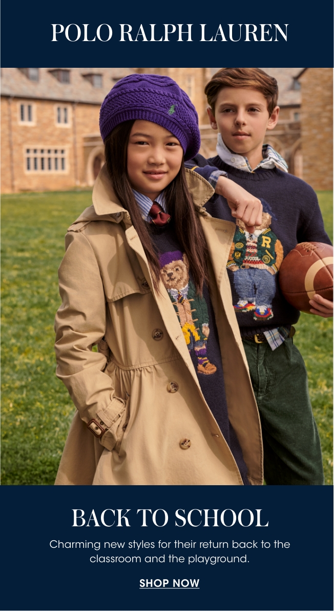 Back to school with Ralph Lauren