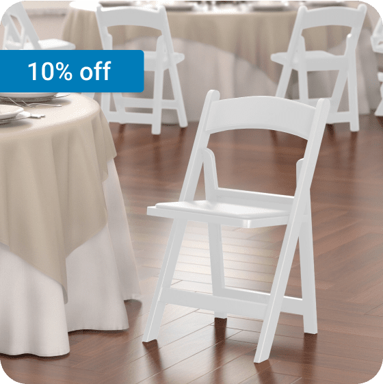 10% off Lancaster Table & Seating Resin Chairs