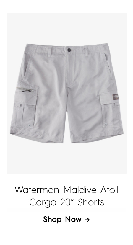 Waterman Maldive Atoll Cargo 20" Shorts