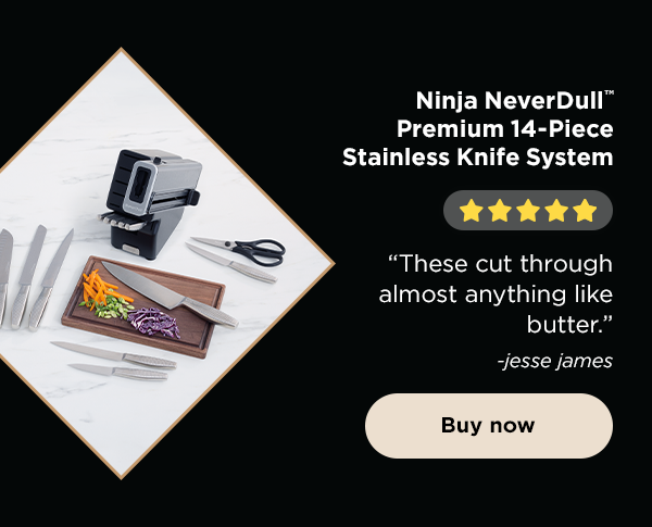 Ninja NeverDullâ„¢ Premium 14-Piece Stainless Knife System