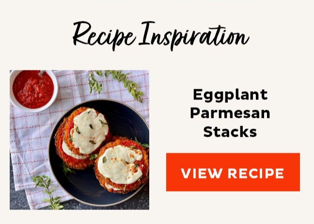 Eggplant Parmesan Stacks