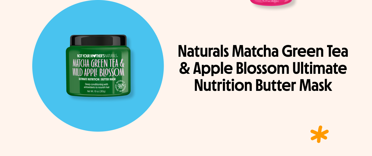 Naturals Matcha Green Tea & Apple Blossom Ultimate Nutrition Butter Mask