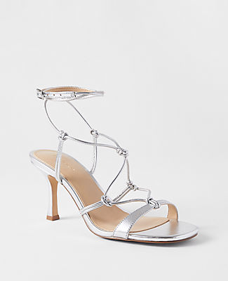 Studio Collection Knotted Strappy Sandals