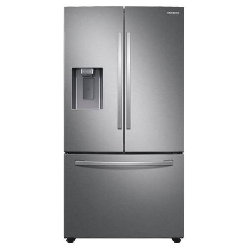 Samsung 28.0 CuFt Large Capacity French Door Refrigerator EZ-Open Handle In Fingerprint Resistant Stainless Steel