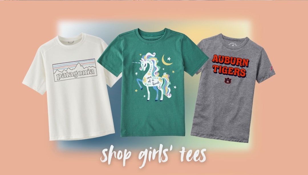 Shop Girls' T-Shirts