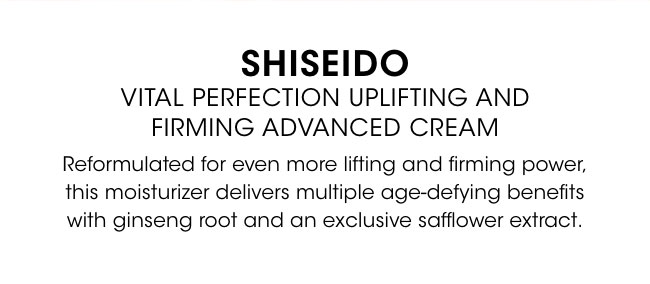 shiseido vital perfection cream