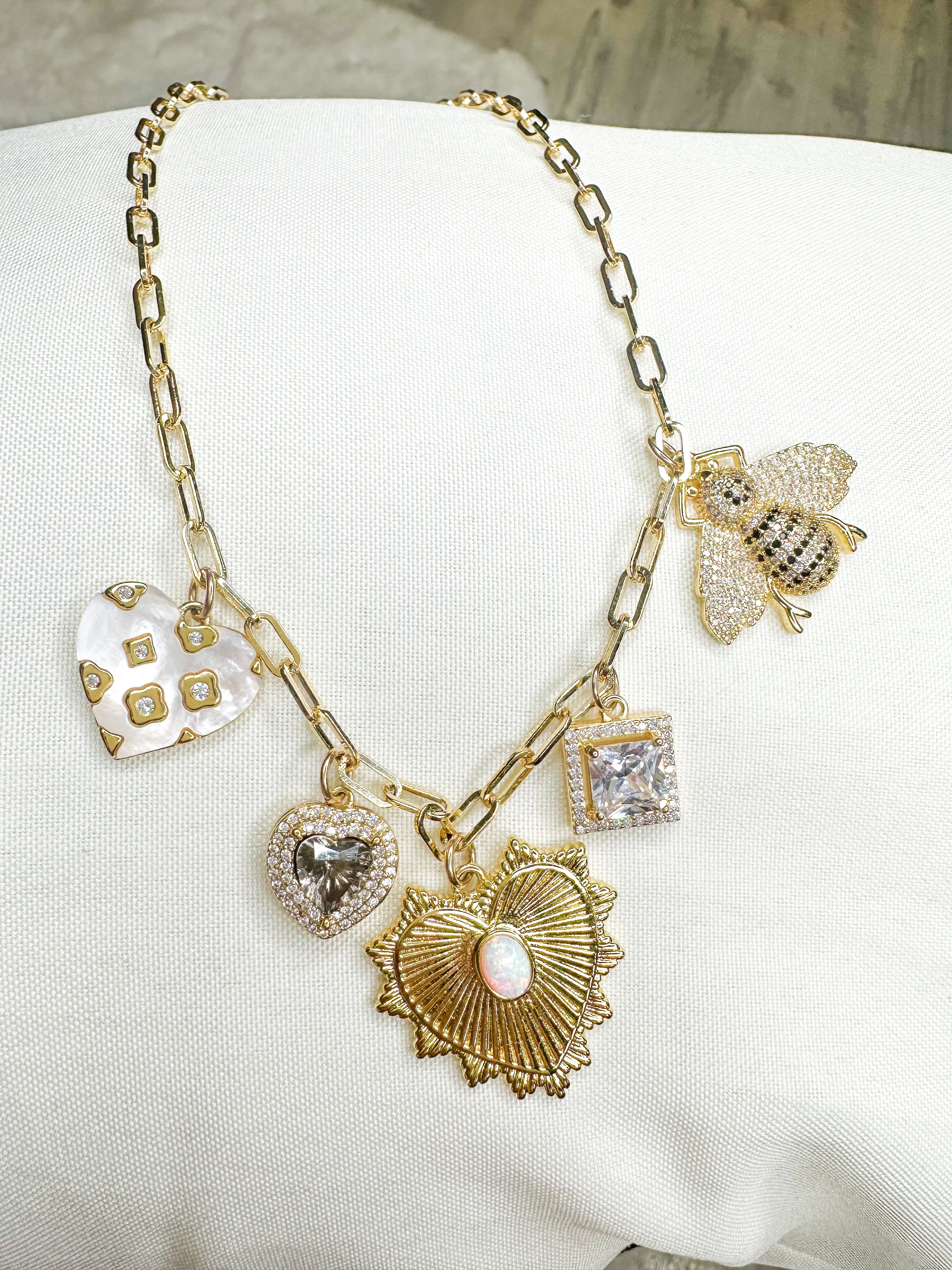 Image of PreOrder: The Queen of Them All Custom Heathered Boho by Love Poppy Necklace